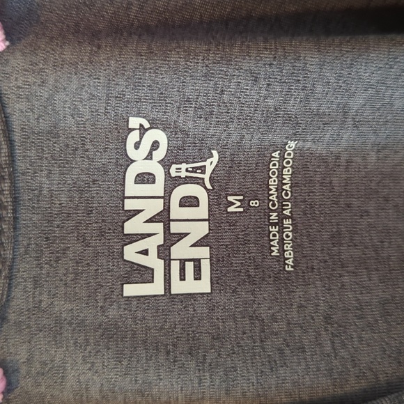 Land's end girls active crossback tee, size medium - Picture 3 of 3